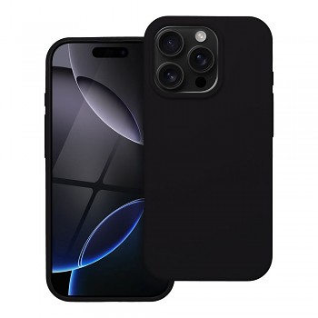 Silikonový kryt pro iPhone 16 PRO černý