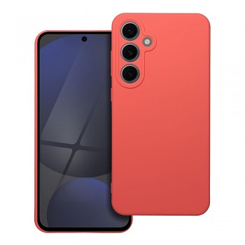 Silikonový kryt pro Samsung S24 FE broskvový