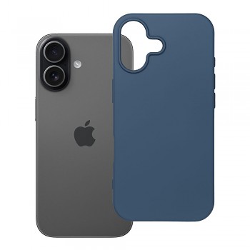 Silikonový kryt pro iPhone 17 modrý