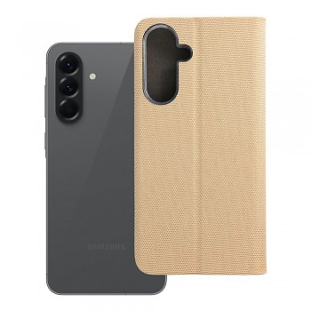 Pouzdro Sensitive Book pro Samsung A56 5G zlaté
