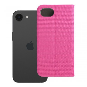 Pouzdro Sensitive Book pro iPhone 16e (SE 4 2025) růžové