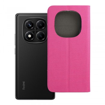Pouzdro Sensitive Book pro Xiaomi Redmi NOTE 14 PRO 4G růžové