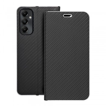 Pouzdro Luna Book Carbon pro Samsung A05s černé