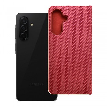 Pouzdro Luna Book Carbon pro Samsung A26 5G červené