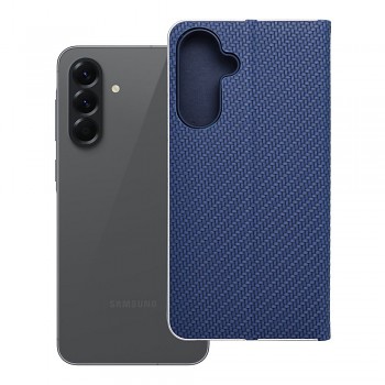 Pouzdro Luna Book Carbon pro Samsung A56 5G modré