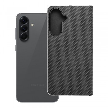 Pouzdro Luna Book Carbon pro Samsung A56 5G černé