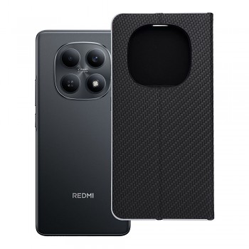 Pouzdro Luna Book Carbon pro Xiaomi Redmi NOTE 15 5G černé