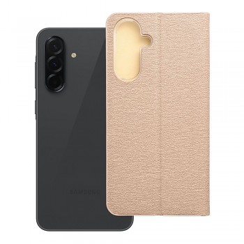 Pouzdro Luna Book Gold pro Samsung A36 5G zlaté