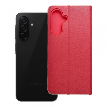 Pouzdro Luna Book Gold pro Samsung A26 5G červené