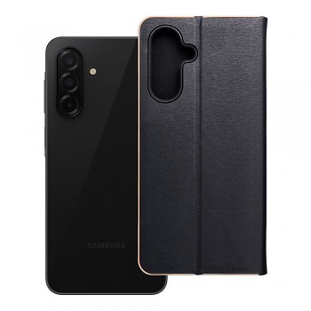 Pouzdro Luna Book Gold pro Samsung A26 5G černé