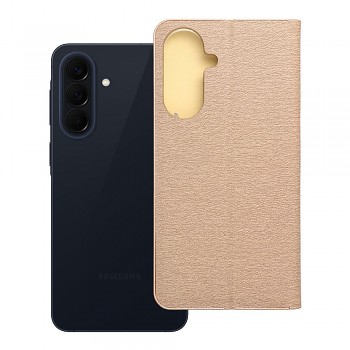 Pouzdro Luna Book Gold pro Samsung A57 5G zlaté