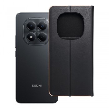 Pouzdro Luna Book Gold pro Xiaomi Redmi NOTE 15 PRO 5G černé