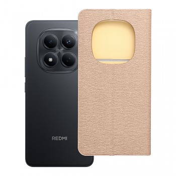 Pouzdro Luna Book Gold pro Xiaomi Redmi NOTE 15 PRO 5G zlaté