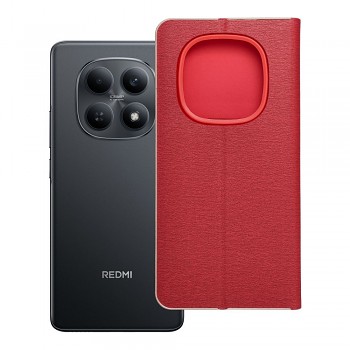 Pouzdro Luna Book Gold pro Xiaomi Redmi NOTE 15 5G červené