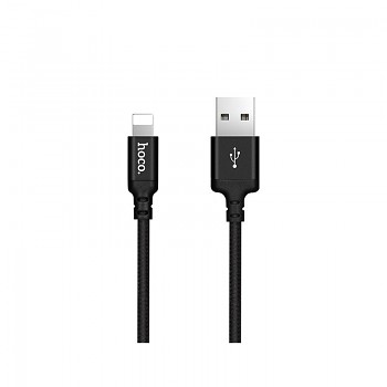 Kabel USB-A na Lightning Hoco 2 A 2 m X14 černý