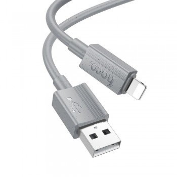 Kabel USB-A na Lightning Hoco 2.4 A 1 m X107 šedý