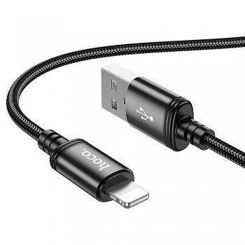 Kabel USB-A na Lightning Hoco 2.4 A 1 m X89 černý