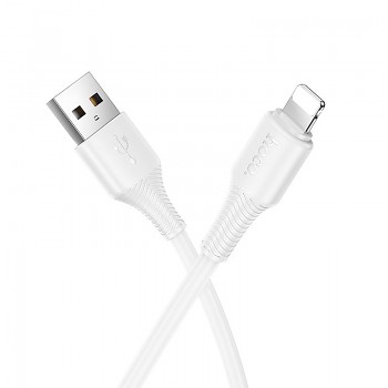 Kabel USB-A na Lightning Hoco 2.4 A 1 m X120 bílý