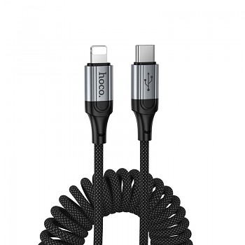 Kabel USB-A na Lightning Hoco PD 2.4 A 1.5 m X121 černý