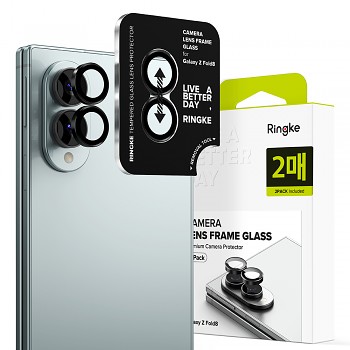 Ringke ochranné sklo objektivu Camera Lens Frame (2 ks) pro Samsung Galaxy Z Fold8 černé