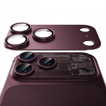 ESR Armorite Pro Camera Protector ochranné sklo na fotoaparát iPhone 18 Pro Max vínové