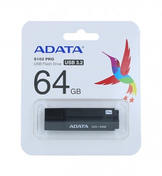 Flash disk ADATA S102 Pro 64GB šedý