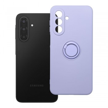 Silikonový kryt Silicone Ring pro Samsung Galaxy A17 / A18 fialový