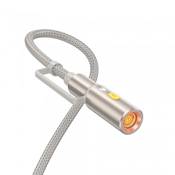 Nabíjecí kabel Hoco U138 USB-C / Lightning na USB-C se zapalovačem PD 3A 60W 1.2 m černý