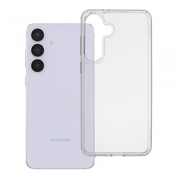 Kryt Super Clear Hybrid pro Samsung Galaxy S25 FE průhledný