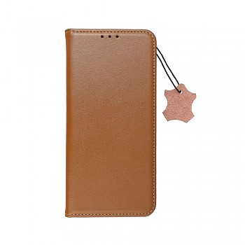 Knížkové kožené pouzdro Smart Pro pro iPhone 16e (SE 4 2025) hnědé