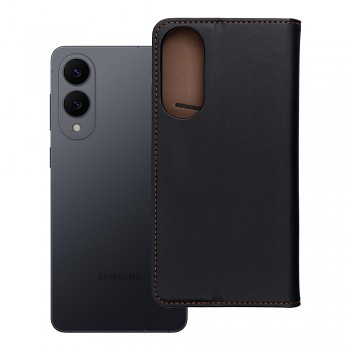 Kožené pouzdro Smart Pro Book pro Samsung Galaxy S25 Edge černé