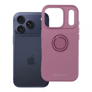 Kryt Roar Amber Case pro iPhone 17 Pro s držákem fialový