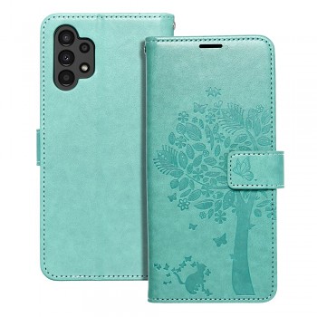 Knížkové pouzdro Mezzo Book pro Samsung Galaxy A13 4G se stromem zelené