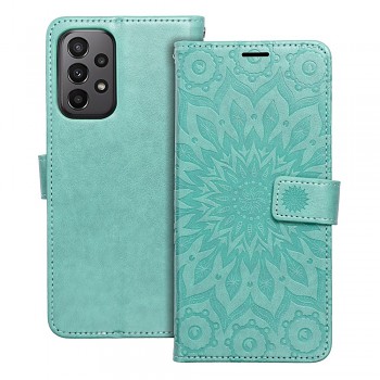 Knížkové pouzdro Mezzo Book pro Samsung Galaxy A23 5G mandala zelené