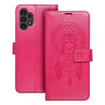 Knížkové pouzdro Mezzo Book pro Samsung Galaxy A13 4G lapač snů purpurové