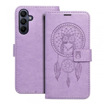 Knížkové pouzdro Mezzo Book pro Samsung Galaxy A15 4G / A15 5G lapač snů fialové