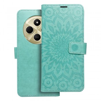 Knížkové pouzdro Mezzo Book pro Xiaomi Redmi 14C mandala zelené