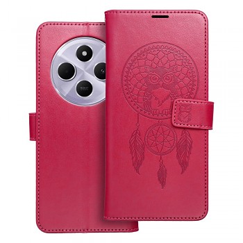 Knížkové pouzdro Mezzo Book pro Xiaomi Redmi 14C lapač snů purpurové