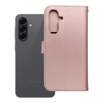 Knížkové pouzdro Mezzo Book pro Samsung Galaxy A56 5G lapač snů růžově zlaté
