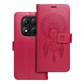 Knížkové pouzdro Mezzo Book pro Xiaomi Redmi Note 14 Pro 5G / 14 Pro+ 5G lapač snů purpurové