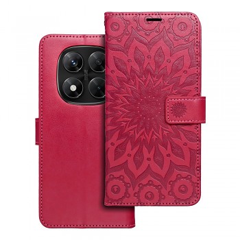 Knížkové pouzdro Mezzo Book pro Xiaomi Redmi Note 14 Pro 5G / Note 14 Pro+ 5G mandala purpurové