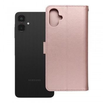 Knížkové pouzdro Mezzo Book mandala pro Samsung Galaxy A06 růžově zlaté