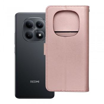 Knížkové pouzdro Mezzo Mandala pro Xiaomi Redmi Note 15 5G růžovo zlaté