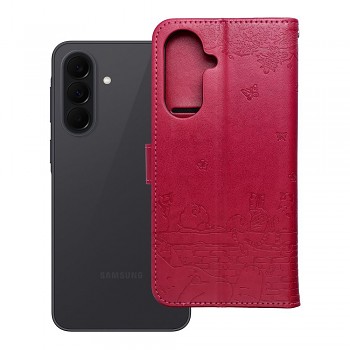 Knížkové pouzdro Mezzo Book pro Samsung Galaxy A37 s motivem koček červené
