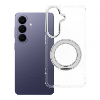 Kryt Frame Circle Stand pro Samsung Galaxy S26 s MagSafe a stojánkem průhledný