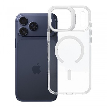 Kryt Lens Mag Cover pro iPhone 18 Pro Max / 17 Pro Max s MagSafe a ochranou čoček bílý