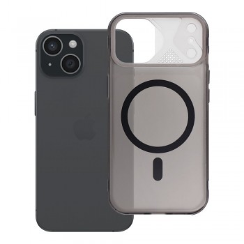 Kryt Aurora pro iPhone 15 s MagSafe černý