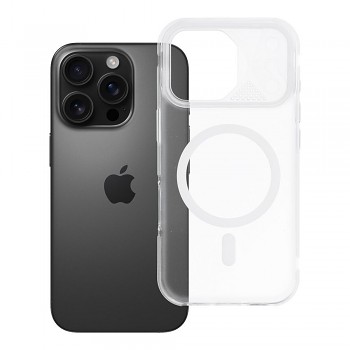 Kryt Aurora pro iPhone 16 Pro s MagSafe bílý