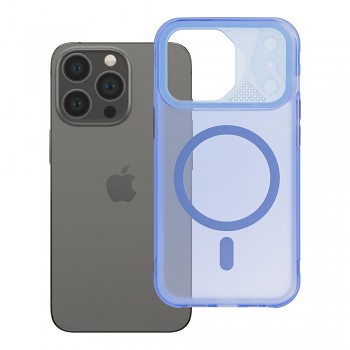 Kryt Aurora kompatibilní s MagSafe pro iPhone 13 Pro modrý