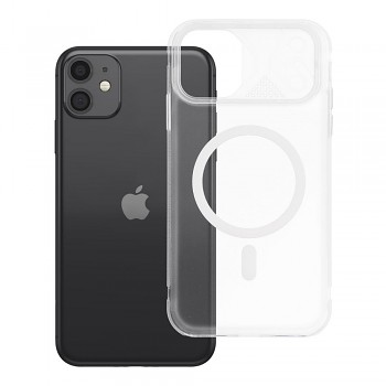 Kryt Aurora pro iPhone 11 kompatibilní s MagSafe bílý